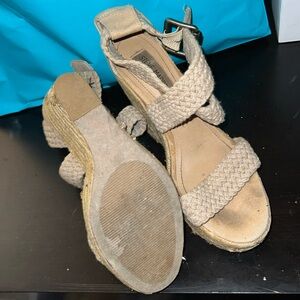 Steve Madden heeled wedge sandals